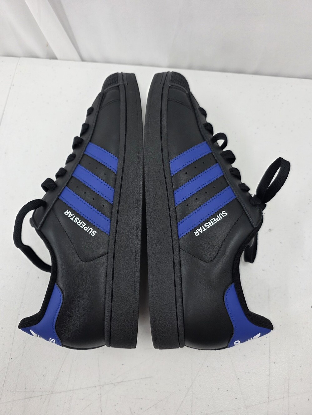 adidas Superstar II Core Black Semi Lucid Blue Cloud Men's Size 13 JR1632 No Box - Picture 7 of 9